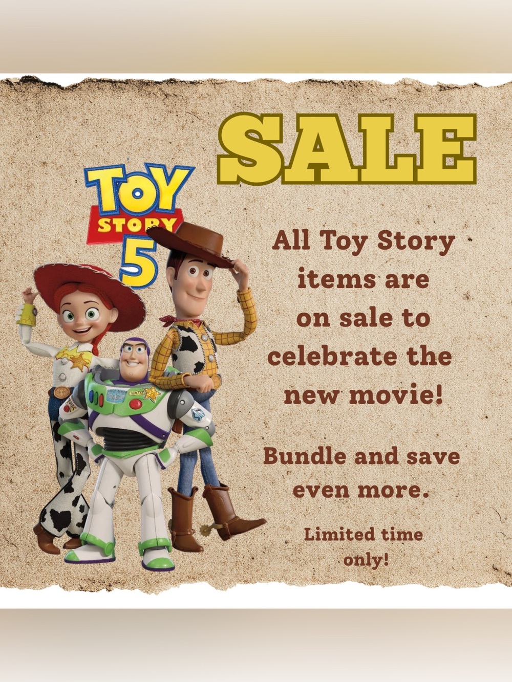 Toy Story Merch SALE!